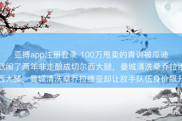亚搏app注册登录 100万甩卖的青训被瓜迪奥拉夸“太出色”，帕尔默闹了两年非走酿成切尔西大腿，曼城清洗桑乔拉维亚却让敌手队伍身价飙升